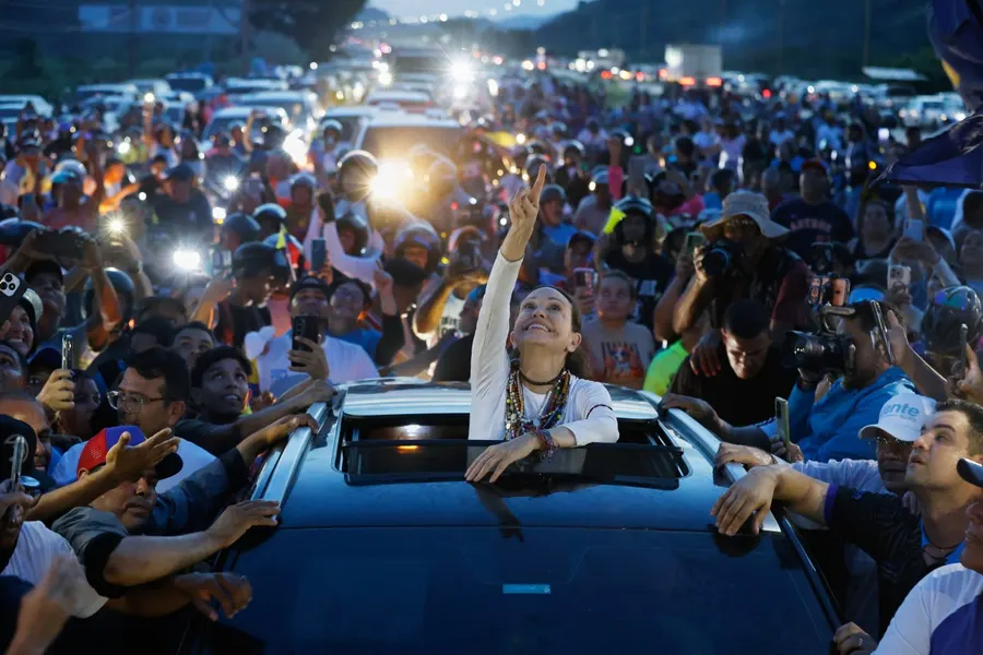 Venezuela opposition leader María Corina Machado returns from exile