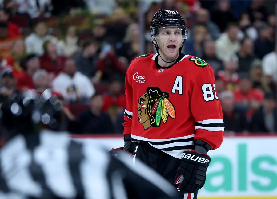 Patrick Kane returns to Detroit for first time since leaving Red Wings