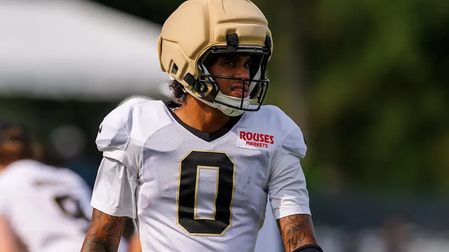 Saints rookie receiver Jordyn Tyson still out with hamstring injury
