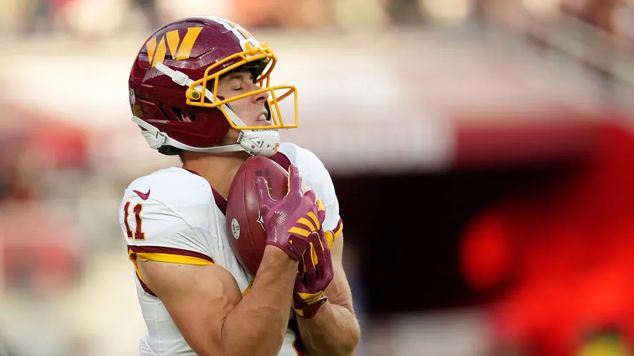 Commanders receiver Luke McCaffrey faces brother Christian for first time