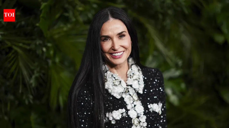 Actress Demi Moore's makeup-free selfie draws fan reaction at 63