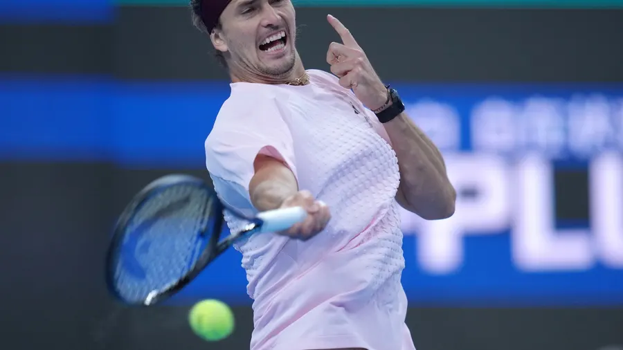 German tennis player Alexander Zverev clinches year-end world No. 1 ranking