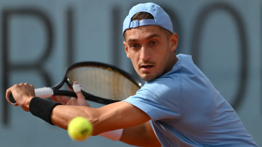 French tennis player Terence Atmane apologizes for Shanghai racket throw, wins in Almaty