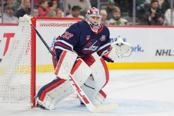 Jets goalie Connor Hellebuyck suspended, seeks trade as Oct. 23 return nears