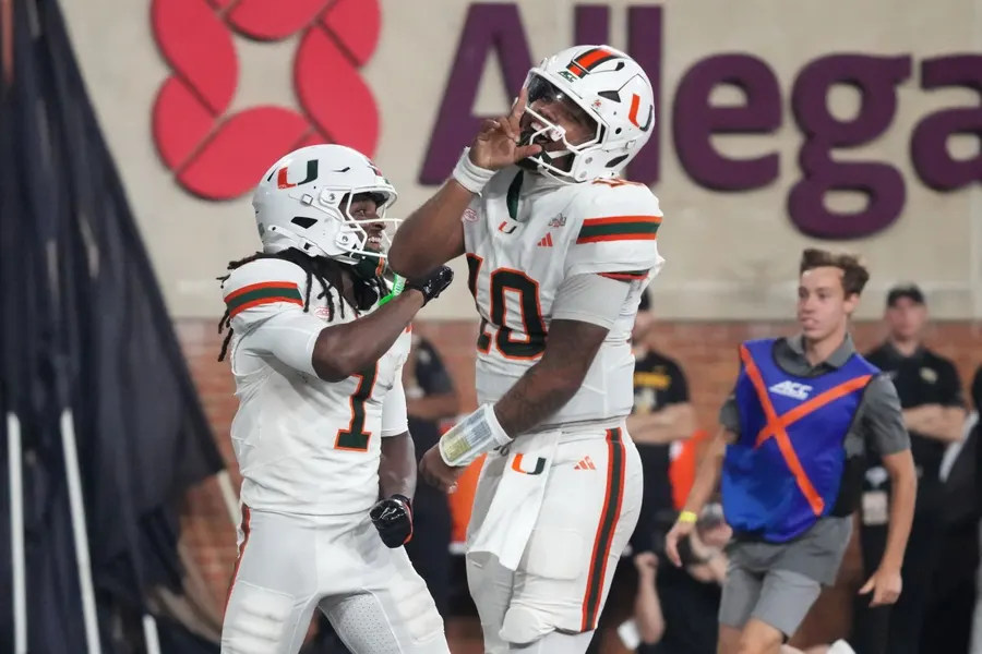 Miami quarterback Darian Mensah named AP midseason All-America first team