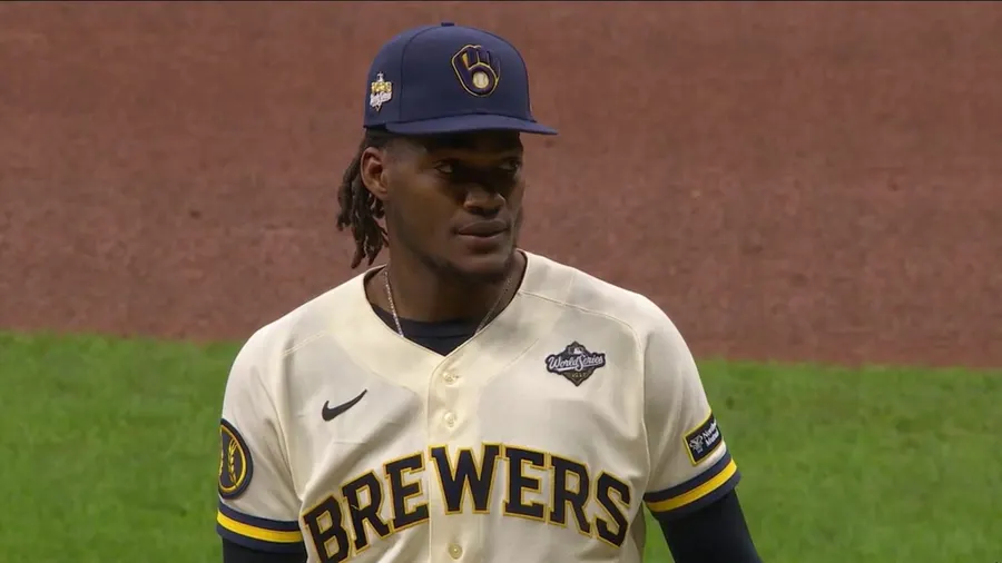 Brewers reliever Abner Uribe bounces back in World Series Game 1