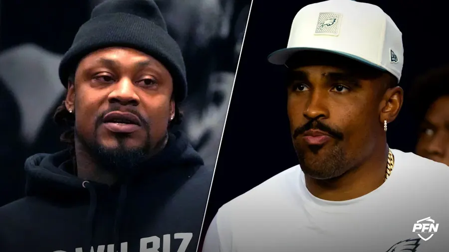 Marshawn Lynch calls out analyst Michael Robinson over Jalen Hurts remarks