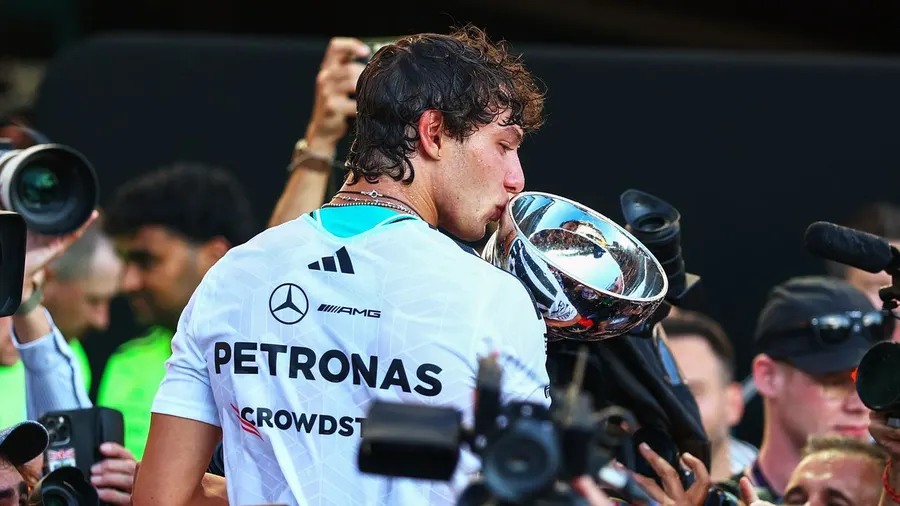 Mercedes driver Kimi Antonelli leads F1 title race into Austin