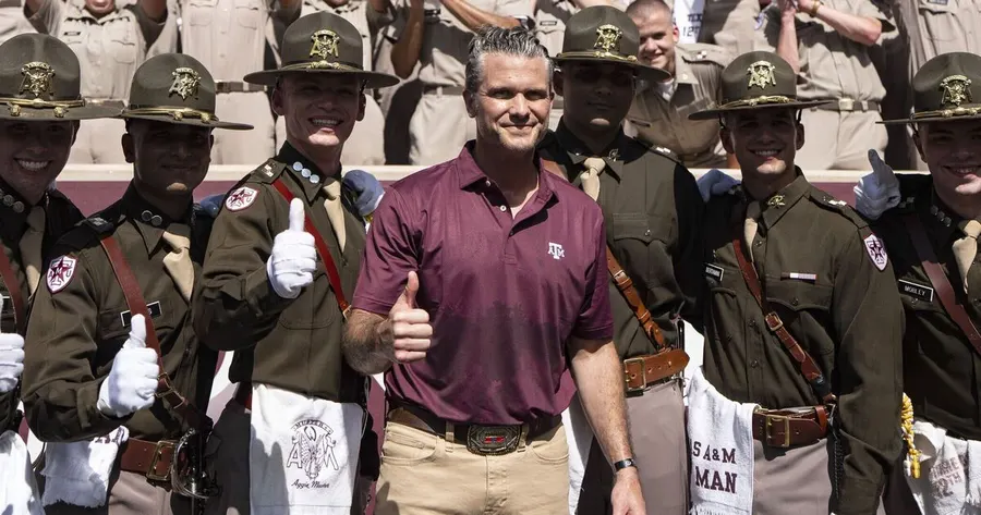 Hegseth linked to Texas A&M loss