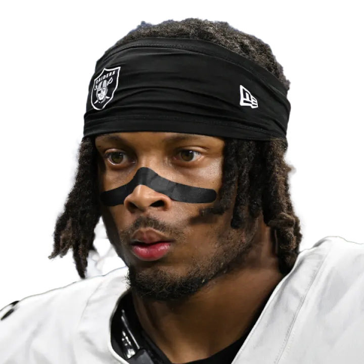 Raiders receiver Tre Tucker scores twice in 33-30 loss to Bills