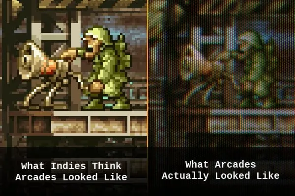 The Effect of CRTs on Pixel Art (2024)