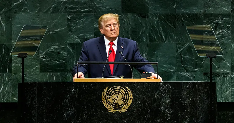 Trump addresses UN General Assembly