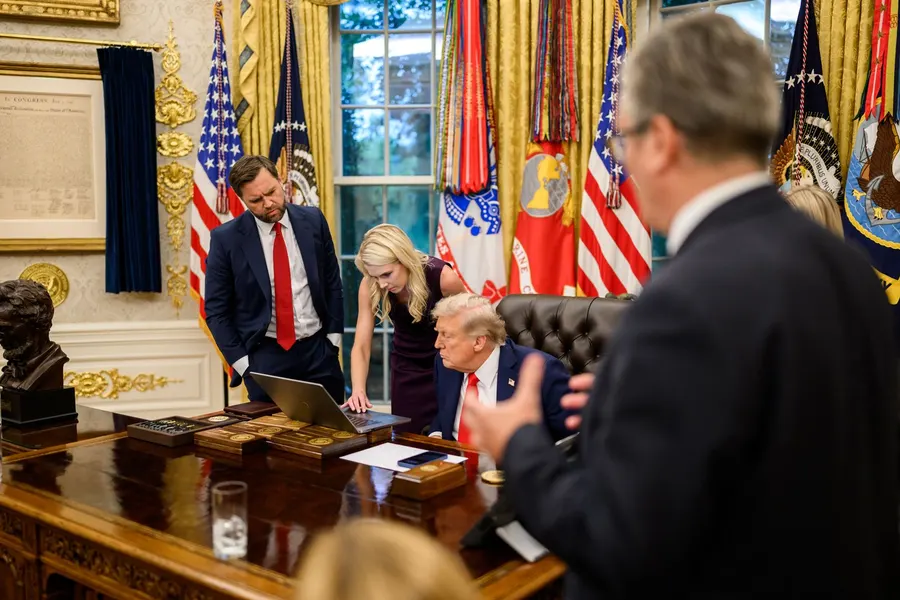 Natalie Harp as Trump's enabler