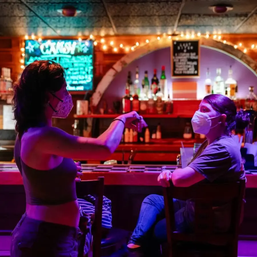Lesbian bar mask policy dispute