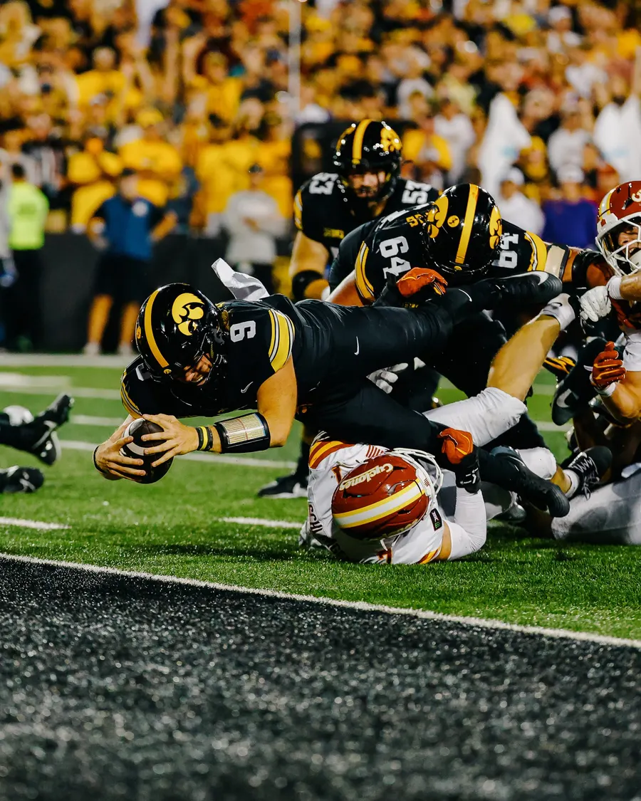 Iowa vs Michigan college football matchup