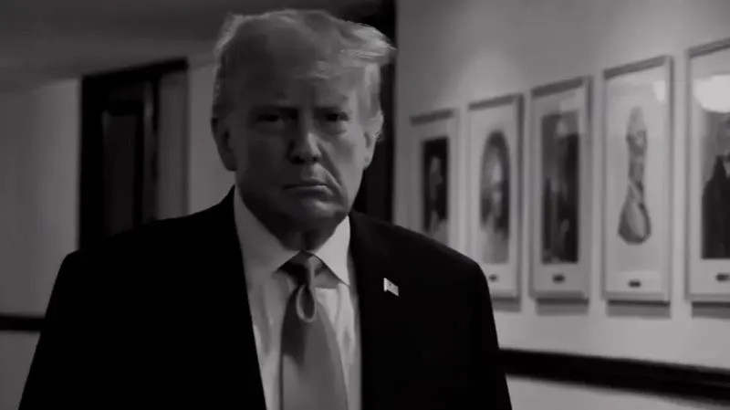 White House airs Trump 'final battle' government ad