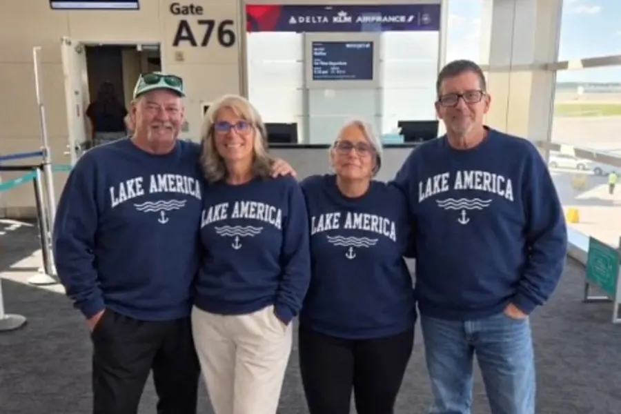 CEO fired over viral 'Lake America' sweatshirt photo