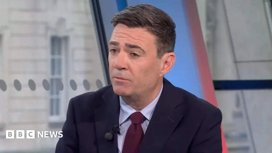 Andy Burnham gives lectern-free speech