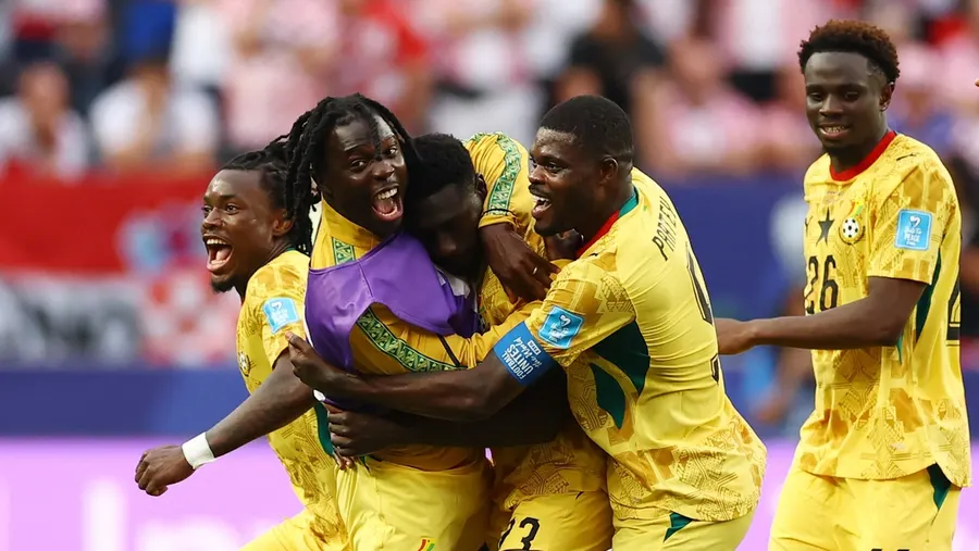 Ghana vs Gambia match