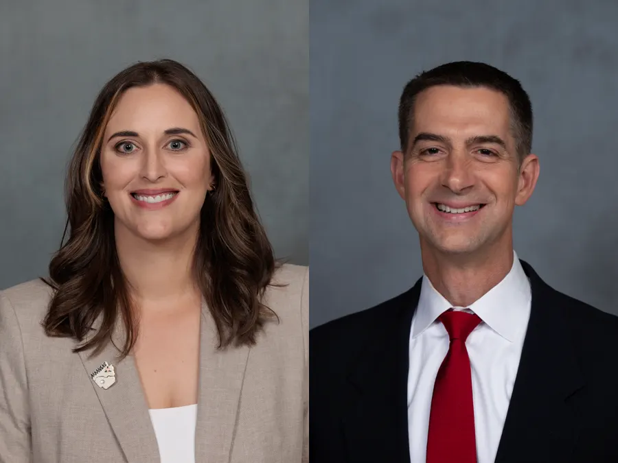 Arkansas Sen. Tom Cotton leads Hallie Shoffner by 9 in new poll