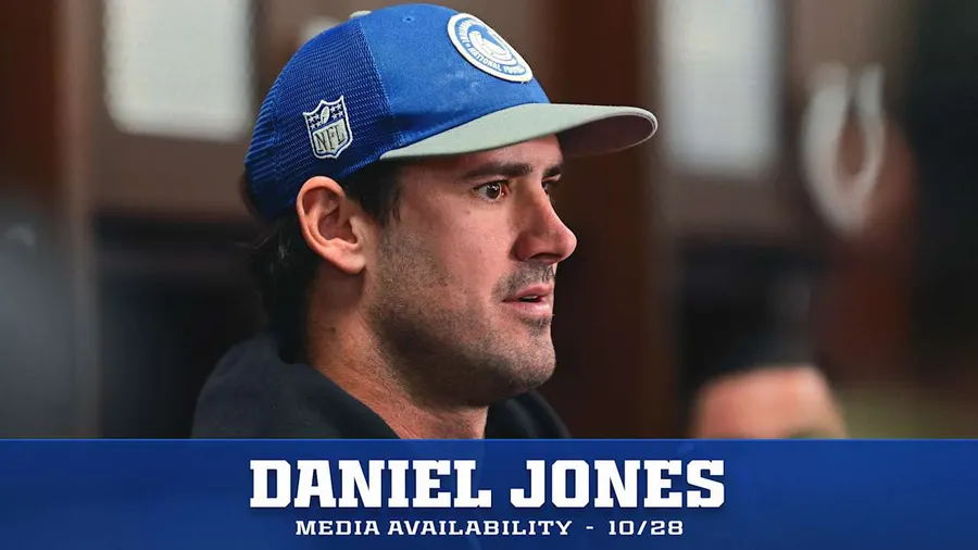 Colts quarterback Daniel Jones stays starter despite third straight loss