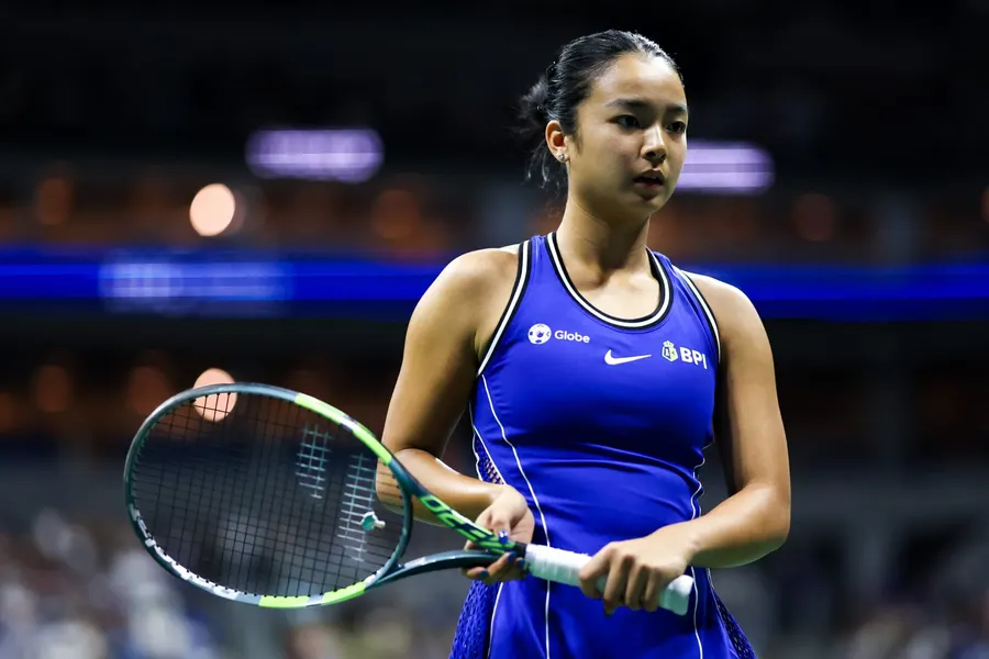 Filipino tennis player Alexandra Eala wins Tokyo Open opener in straight sets