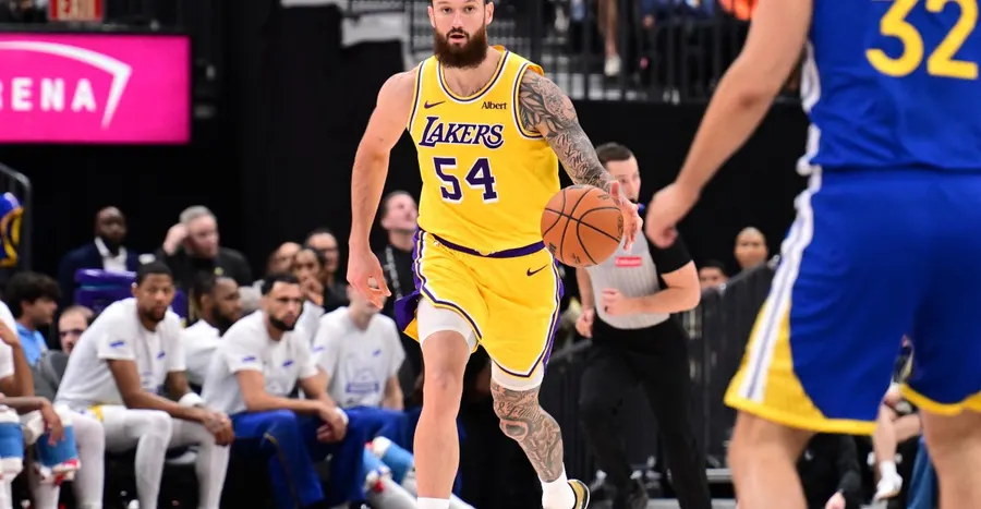 Lakers forward Sandro Mamukelashvili draws praise from Reaves and Doncic in preseason