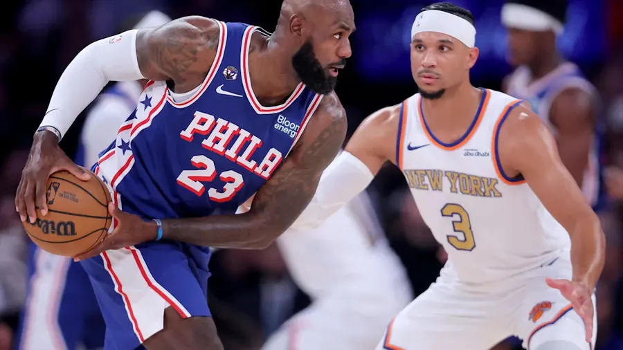 LeBron James listed questionable for Sixers-Bucks with back issue