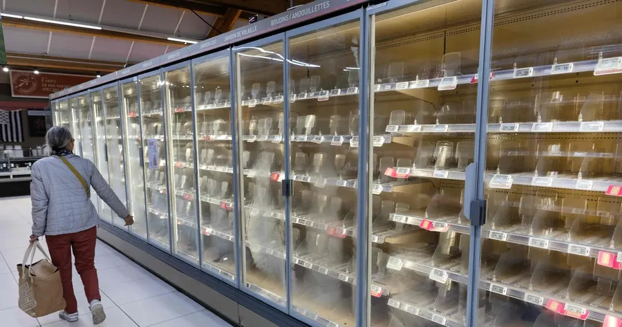 French supermarket fridge failures