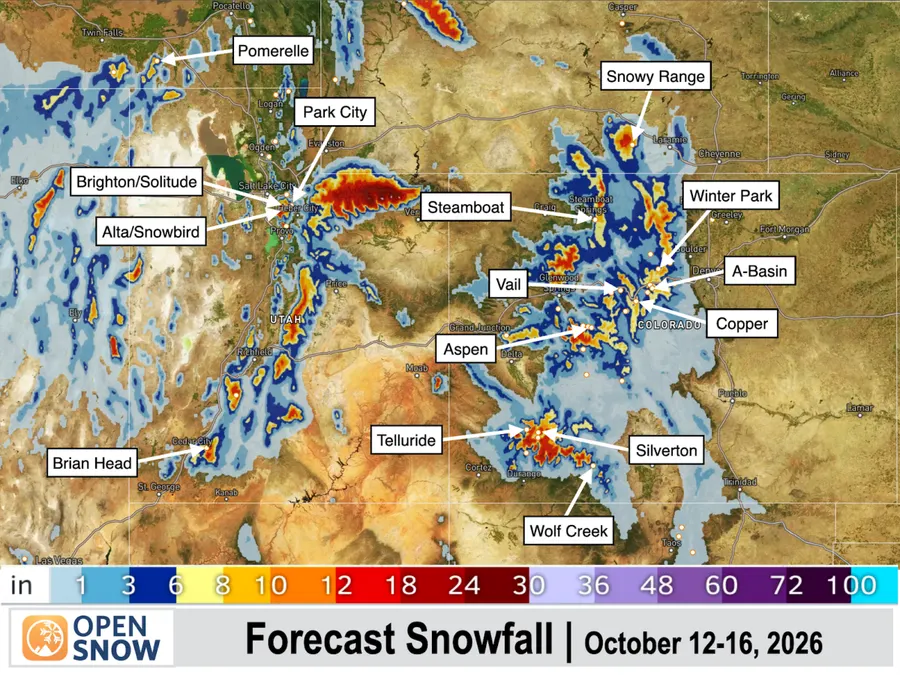 Utah snow forecast