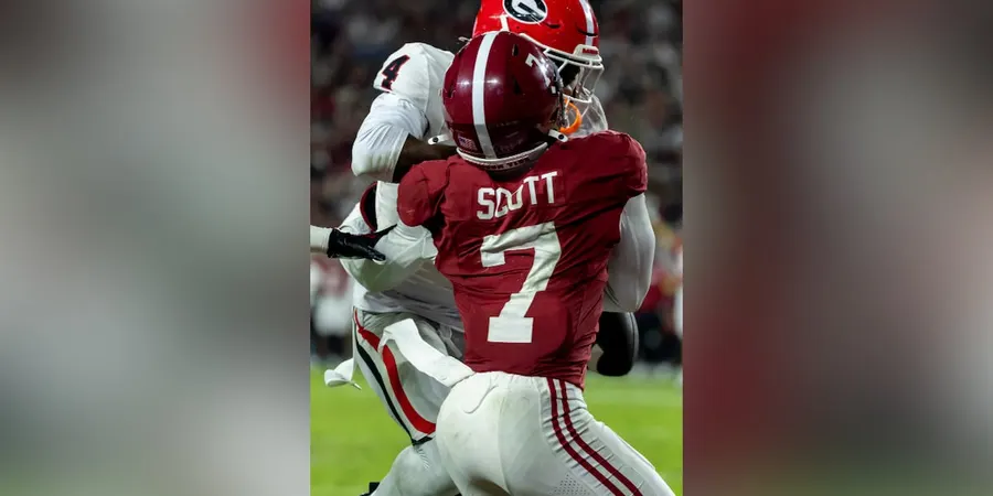 Alabama-Georgia referee pass interference controversy