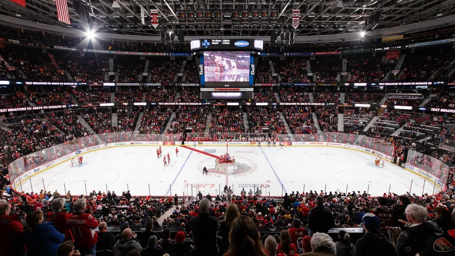 Islanders vs Senators NHL matchup