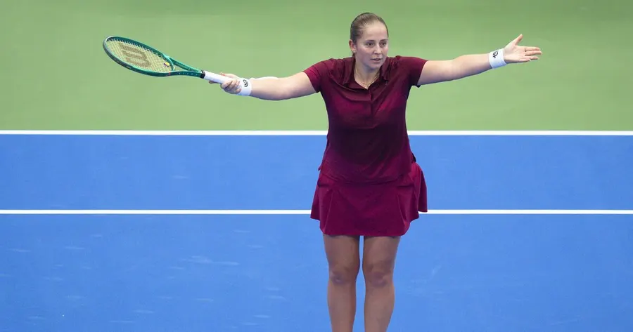 Latvian tennis player Jelena Ostapenko reaches 10th WTA 1000 semi-final in Wuhan