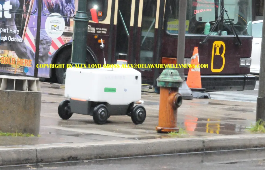 Woman arrested for blocking delivery robot in Philadelphia