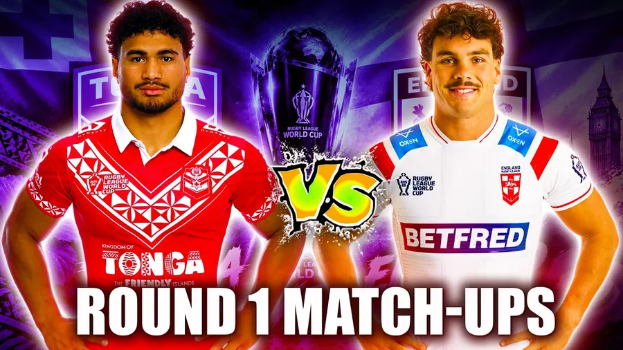 Tonga vs England rugby match
