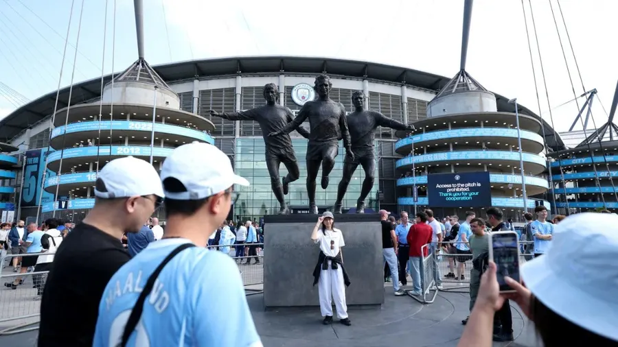 Man City vs Ipswich Town match