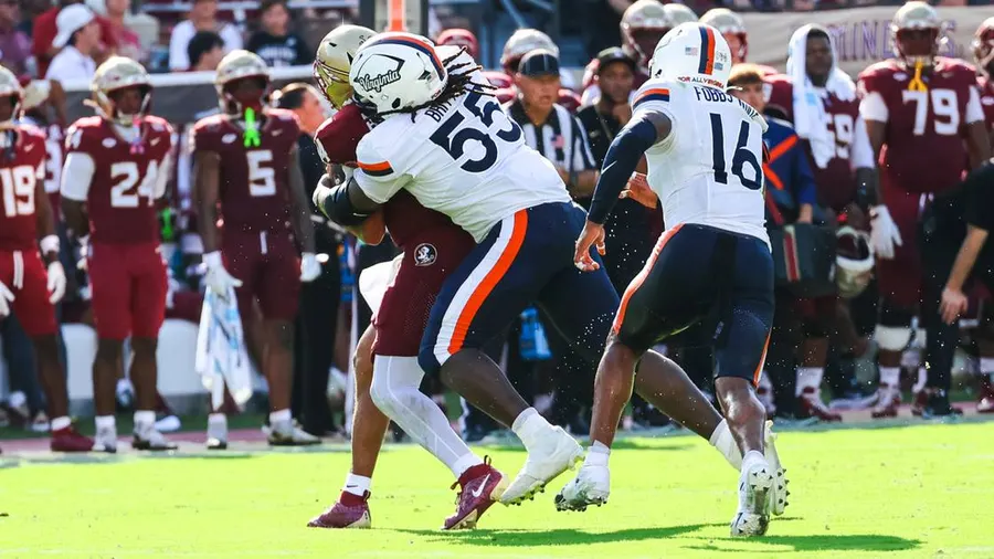 Virginia visits No. 24 SMU as 9.5-point underdog in Dallas