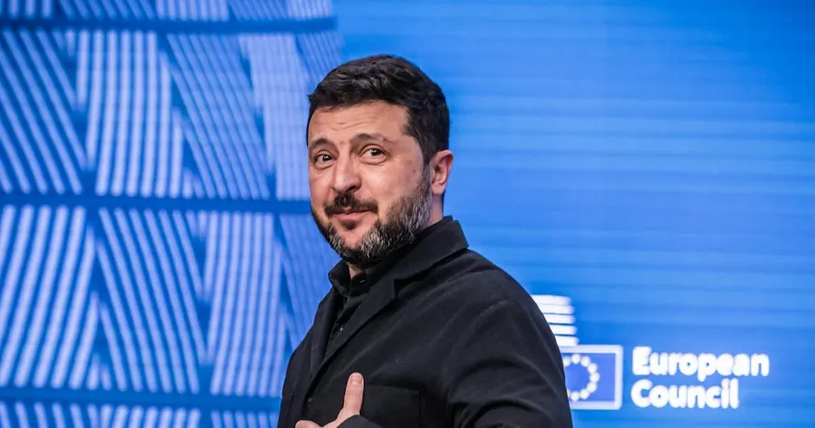 Zelenskiy smiles as EU summit laughs at Trump