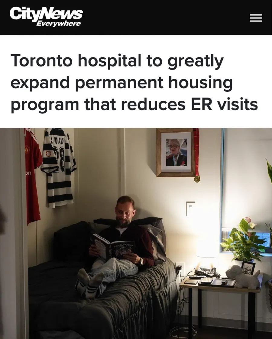 Toronto hospital expands permanent housing program