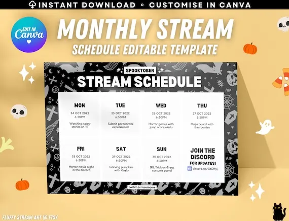 Streamers and venues roll out Halloween-themed October schedules