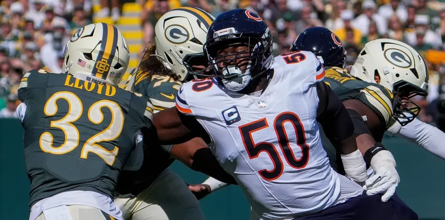 Bears defensive end Grady Jarrett returns to Atlanta to face former team Falcons