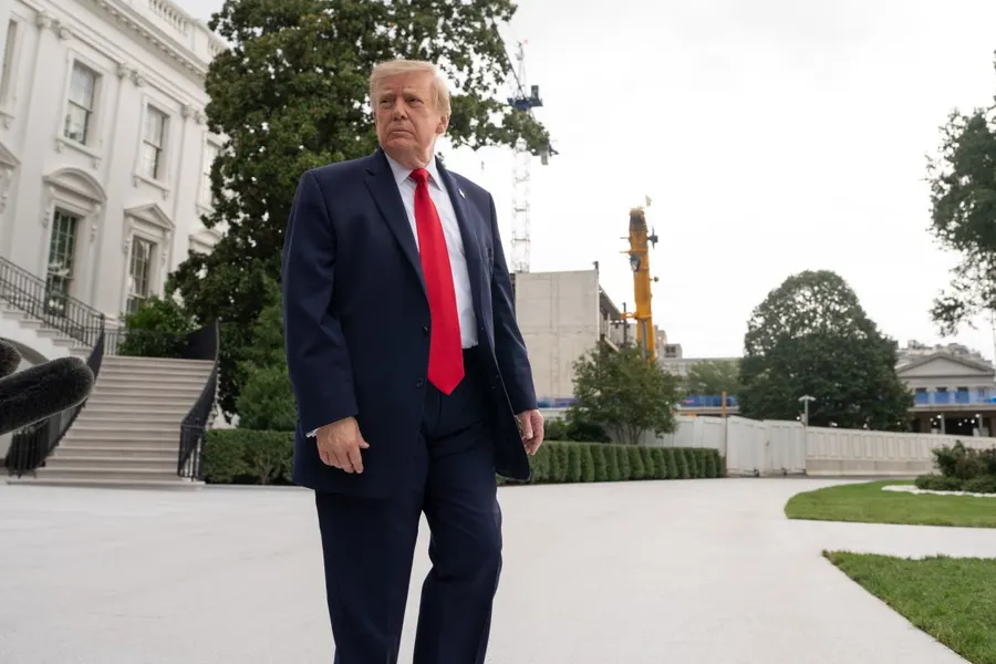 Trump's arch plans omit the military complex he described