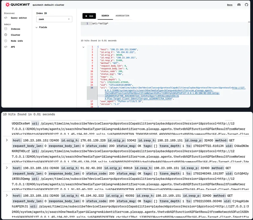 Plex vulnerabilities exploited to drop cryptominer
