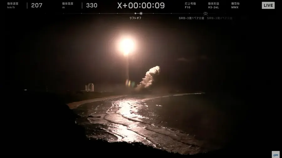 JAXA launches MMX mission to Mars