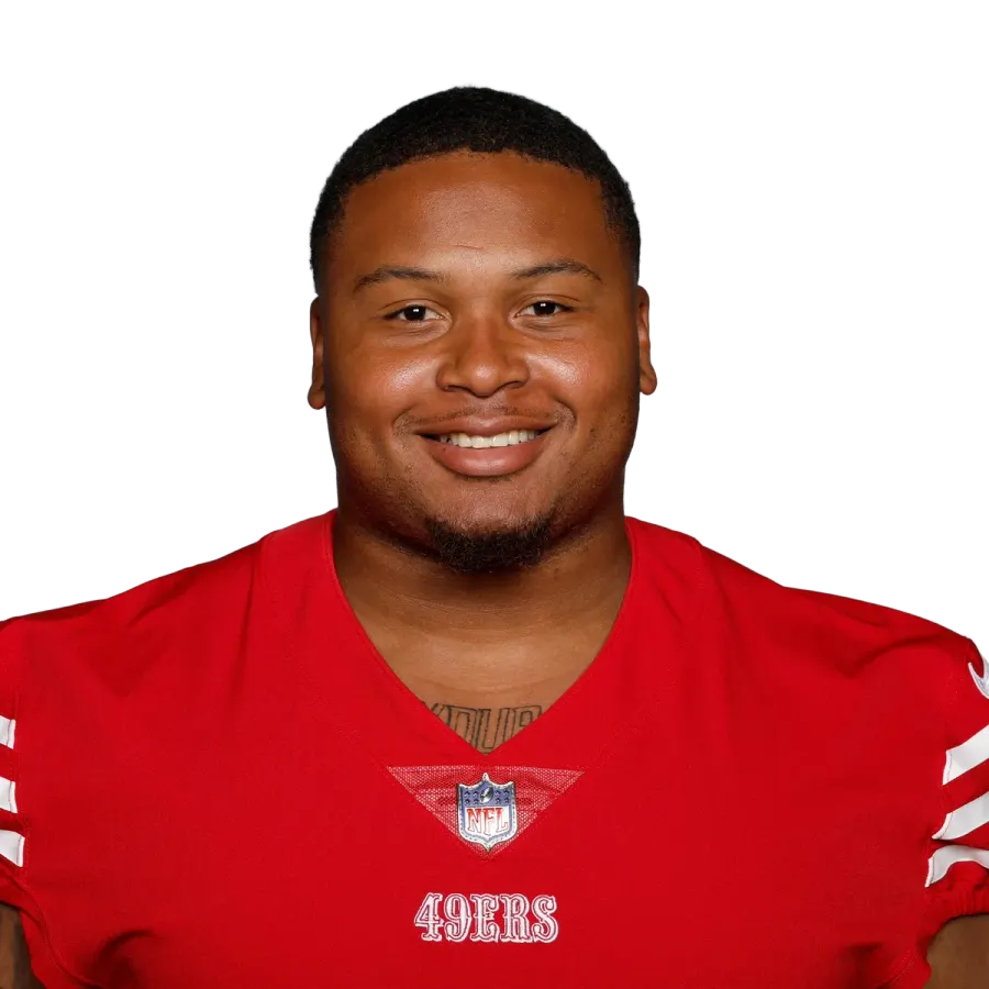 49ers rookie Gracen Halton scores defensive TD, then misses practice with quad injury