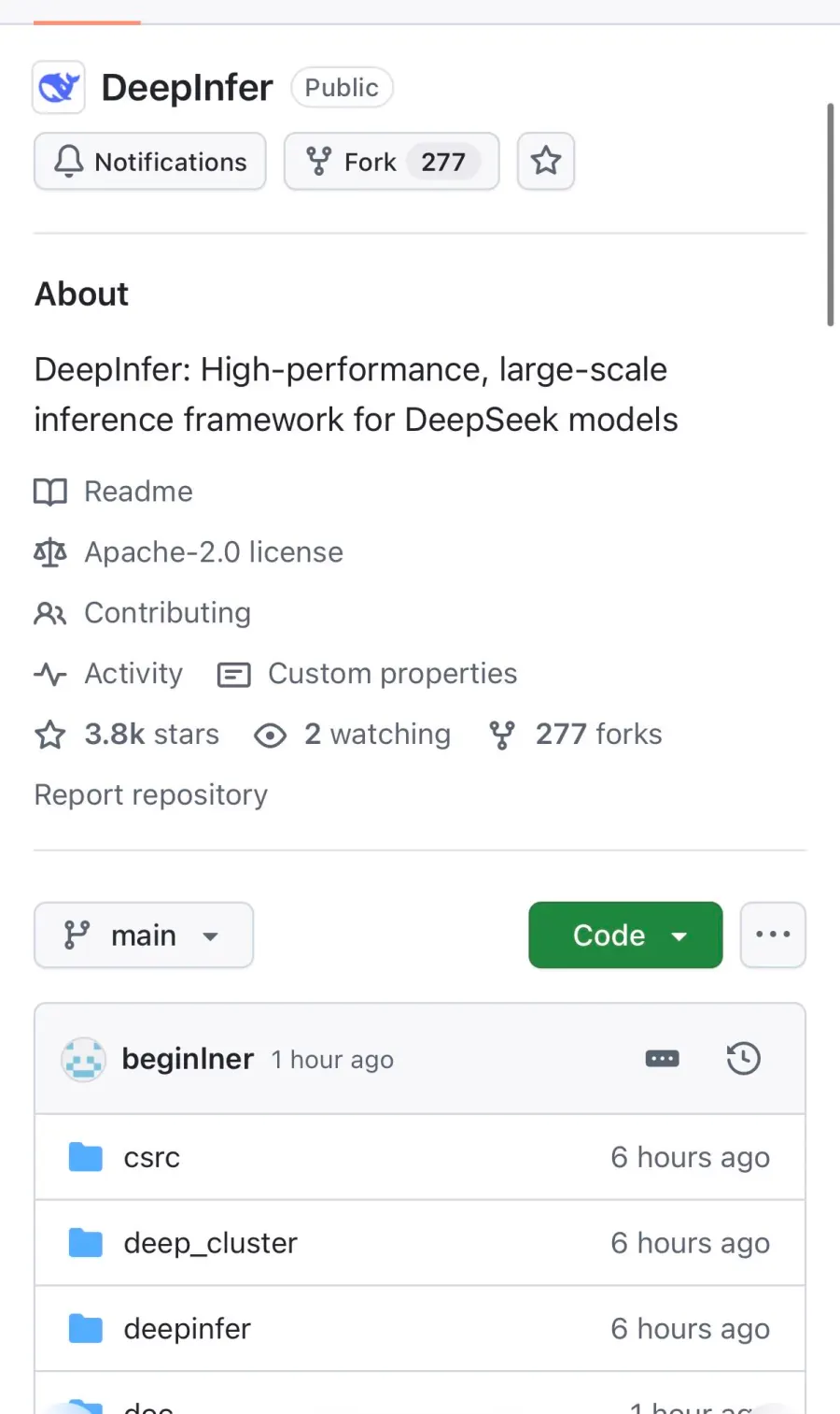 DeepSeek open-sources its inference engine