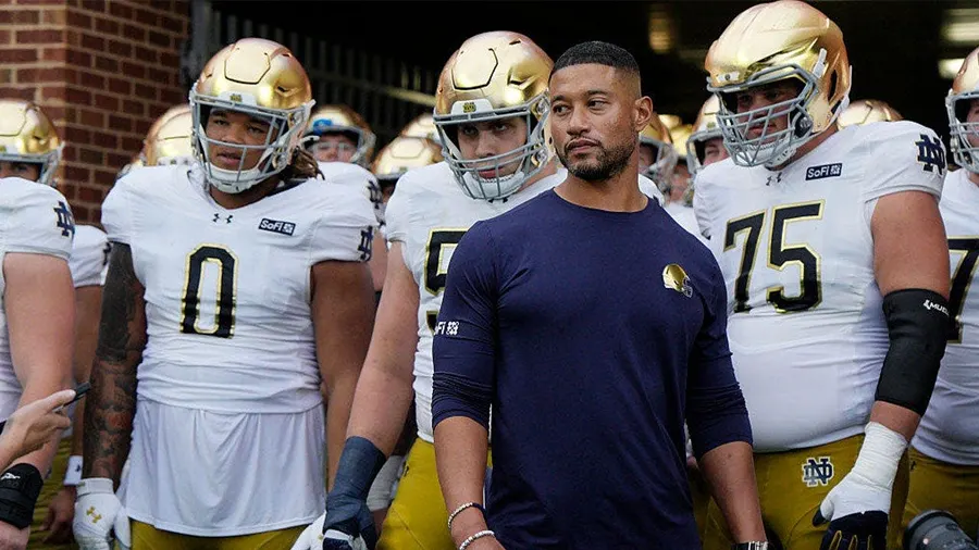 Marcus Freeman Notre Dame record analysis