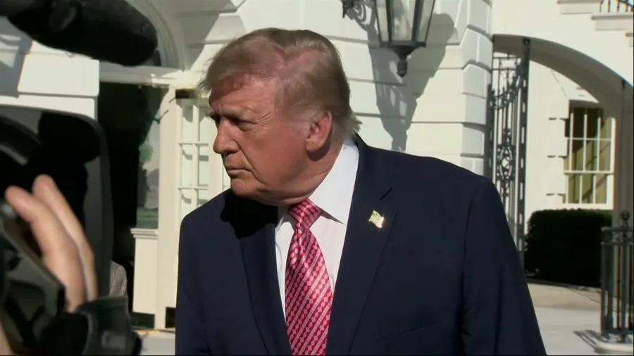 Trump yells at female reporter