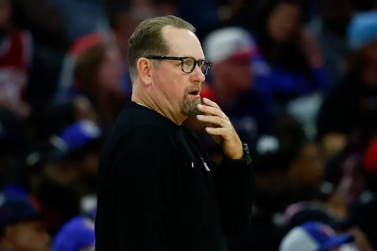 Sixers coach Nick Nurse opens fourth Philadelphia season with LeBron-led roster