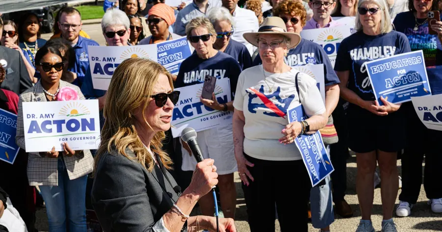 Attack ad featuring candidate's mother roils Ohio governor race